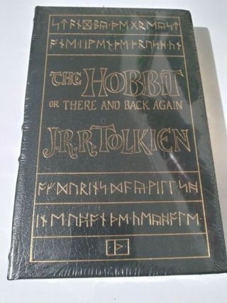 The Hobbit Or There And Back Again J.  R.  R.  Tolkien 1988 Easton Press