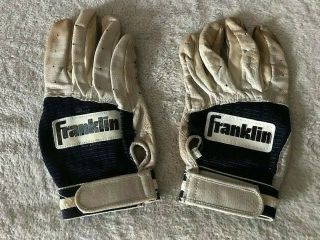 Don Mattingly Game Issued Franklin Batting Gloves 1980 