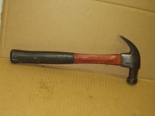 Vintage Plumb 1 - 406 Fiberglass Cushion Grip Handle 16 Oz.  Claw Hammer -