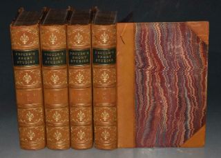 James Anthony Froude Short Studies On Great Subjects 4 Vols Fine Binding 1894