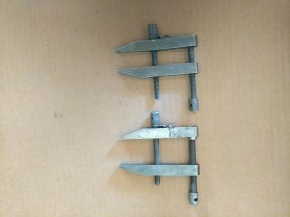 Vintage Tools Parallel Clamps.  No Markings.  Machinist Woodworking Clamps.