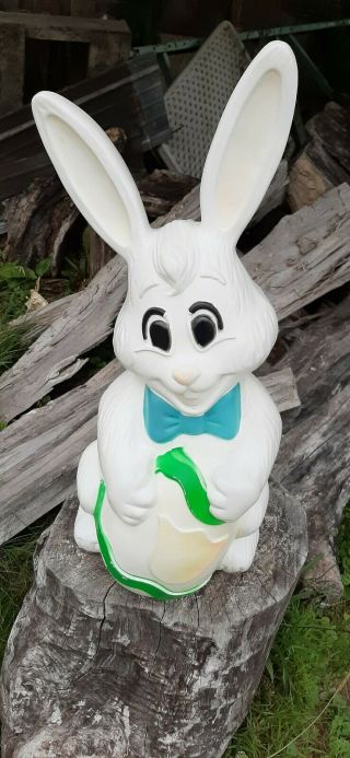 Vintage Sunhill 27 " Easter Bunny Blow Mold No Light