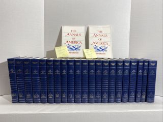 The Annals Of America 1976 Encyclopedia Britannica,  Complete Set 21 Vols & Intro