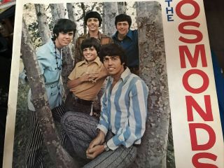 The Osmonds Early Concert Program Vintage Young Donny Osmond Late 60 