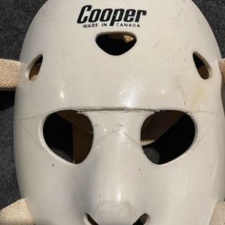 Vintage Cooper HM7 JR Goalie Mask Hockey 1970s 2