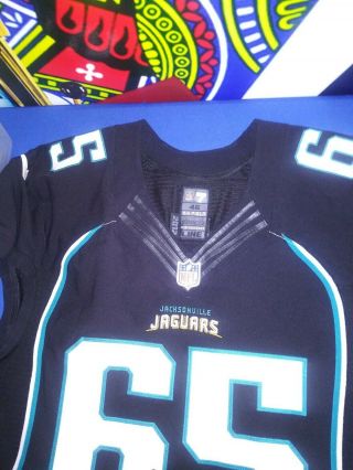 Jacksonville jaguars game worn jersey 2