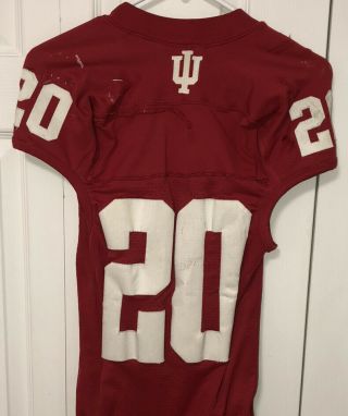Indiana Hoosiers Game Worn Authentic On Field Jersey 2