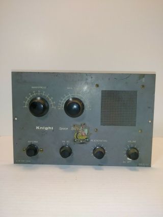 Vintage Knight Allied Radio Space Spanner Tube Ham Bc/sw Amateur Radio
