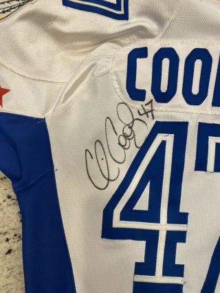 Chris Cooley WASHINGTON REDSKINS SIGNED GAME ISSUED Pro Bowl Autographed Jersey 3