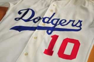 Los Angeles Dodgers Ron Cey Game Home White Jersey Size 40