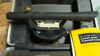 Vintage Craftsman Sears & Roebuck Surveying Farm Transit Level Instrument
