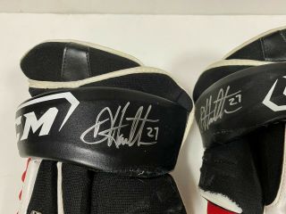 DOUGIE HAMILTON 09 ' 10 Signed Niagara Icedogs OHL Game Worn Hockey Gloves 2