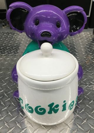 Grateful Dead Purple Dancing Bear Cookie Jar - 54 Of 3,  600
