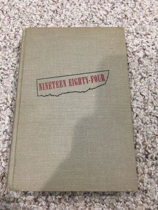 First Edition - 1984 George Orwell Nineteen Eighty Four 1st Usa 1949 Harcourt.