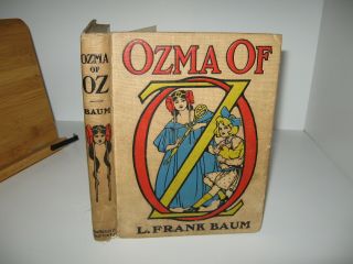 Ozma Of Oz By L.  Frank Baum - 1st Edition,  1907 Reilly & Britton Co.