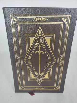 Easton Press The Sword Of Shannara By Terry Brooks Leather Signed