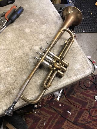 Vintage H&a Selmer Bundy Bb Trumpet Needs Some Service