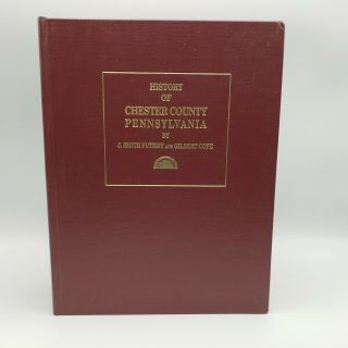 1986 History Of Chester County Pa Futhey & Cope Limited Edition 166/500 Very Gd