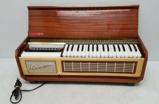 Farfisa Pianogani No 4108 Made In Italy Vintage Chord Air Organ
