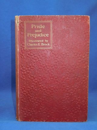 Pride And Prejudice Jane Austen,  Illustrated By Charles E.  Brock,  1914