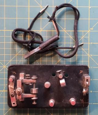 Vintage Vibroplex Telegraph / Morse Code Key From 1910 To 1920?