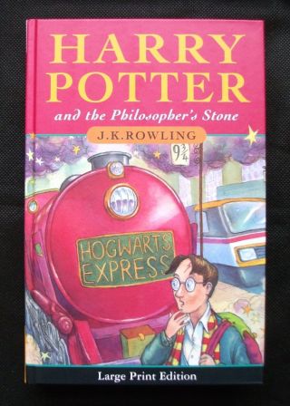 Harry Potter And The Philosophers Stone J K Rowling Hardback 2nd Printing Lp