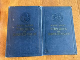 Theories Of Surplus Value Karl Marx First Edition Part Ii & Iii 1968 1971 Moscow