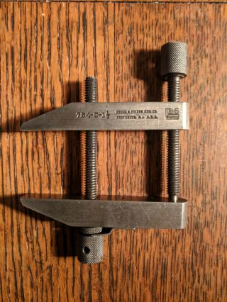 Vintage Tools Parallel Clamp Brown Sharpe 754 - C Machinist Woodworking Clamps ☆us