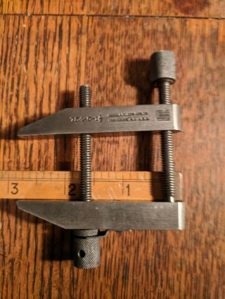 VINTAGE Tools PARALLEL Clamp BROWN SHARPE 754 - C Machinist Woodworking Clamps ☆US 2