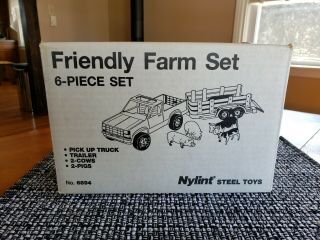 Vintage Nylint Friendly Farm Set.  6894.  Nisb.
