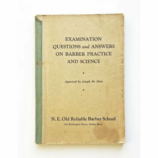 Examination Questions And Answers On Barber Practice And Science