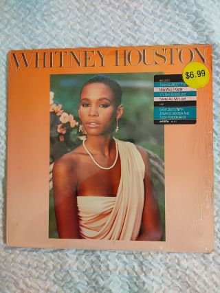 Whitney Houston " First Album " First Press Vintage Vinyl Lp 1985 Arista Al88212