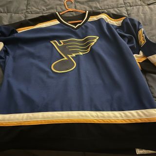 St Louis Blues Christian Laflamme Game Worn/used Jersey