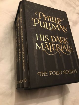 Folio Society His Dark Materials Phillip Pullman 3 Vol Set 2008