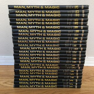 Man,  Myth & Magic 24 Vol.  Complete Set Encyclopedia Of Supernatural