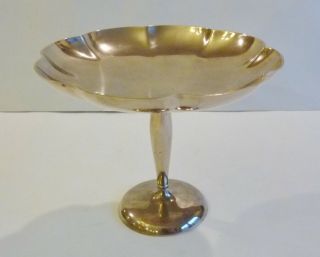Vintage Dirigold Dirilyte Serving Piece Small Pedistal Compote Candy Relish Dish