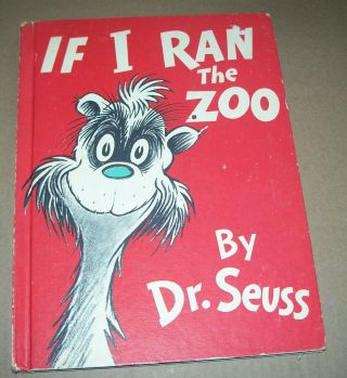 1950 If I Ran The Zoo Dr.  Seuss Hb Ba Ed Book