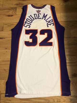 Authentic Reebok 2003 - 04 Amare Stoudemire Game Worn Issue Phoenix Suns Jersey 2
