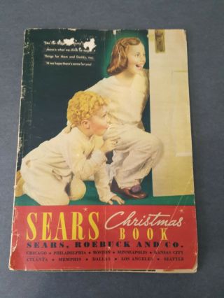 Vintage 1937 Sears Christmas Book 103 Pages
