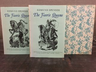 The Faerie Queene by Edmund Spenser 2 Volume set Oxford Limited Editions 1953 2