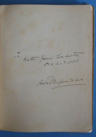 1888 LADY DUFFERIN ' S FUND SIGNED MEDICAL AID to WOMEN of INDIA CALCUTTA 1885 - 88 2