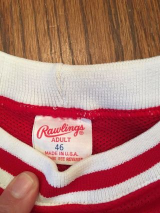 Vintage 1990s WISCONSIN Badgers Game Basketball Jersey worn by 52 Johnson 2