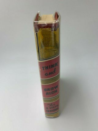 THINK AND GROW RICH Napoleon Hill 1954 Edition hardback dust jacket 3