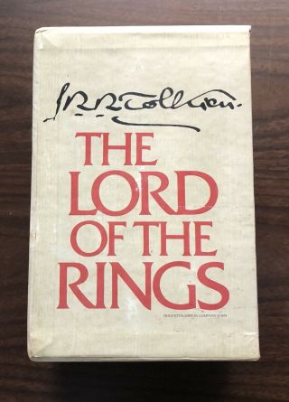 J.  R.  R Tolkien The Lord Of The Rings (1978) 2nd Edition W/ Maps