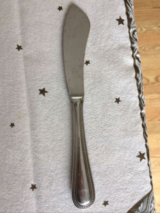 One Towle Beaded Antique Satin 18/10 Stainless Butter Knife Germany
