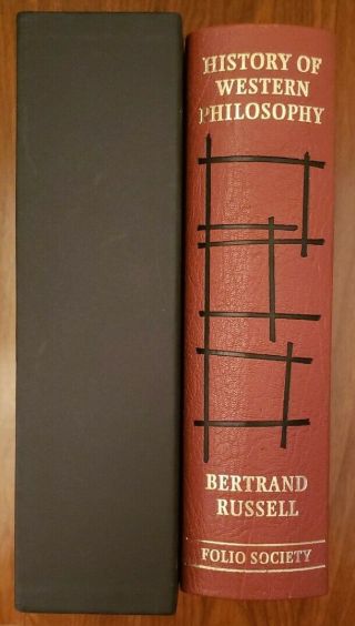 History Of Western Philosophy By Bertrand Russell (folio Society W/slipcase)