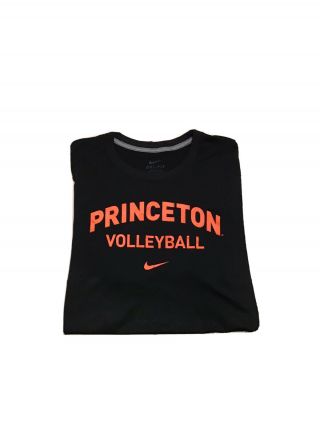 Nike Princeton Tigers Ivy League Volleyball Team Player Issued Training Shirt L
