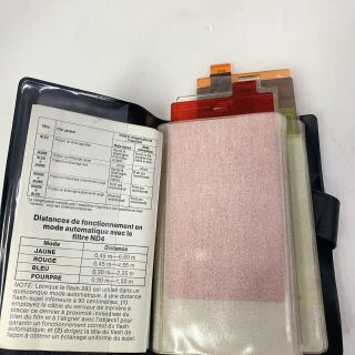 Vintage Gently Vivitar Filter Kit For 283/285
