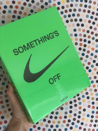 Nike Off White Icons “somethings Off” Book By Virgil Abloh,  Special Edition