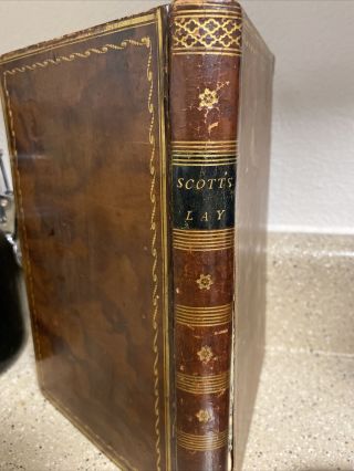 The Lay Of The Last Minstrel By Walter Scott The Fifth Edition 1806